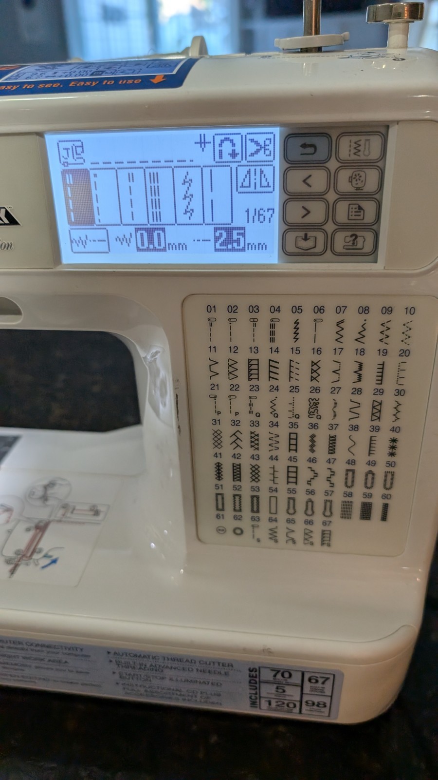 Brother # LB-6800 Project Runway Computerized Sewing / Embroidery Machine