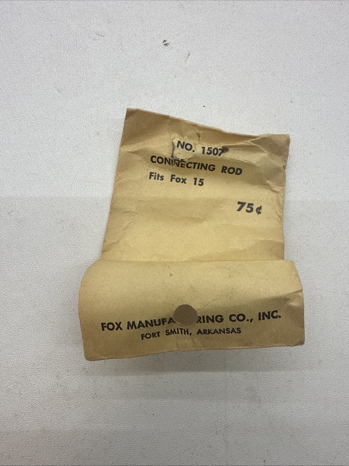 Fox Manufacturing #1507 Construction Rod Fits Fox 15 Model Airplane Part B122