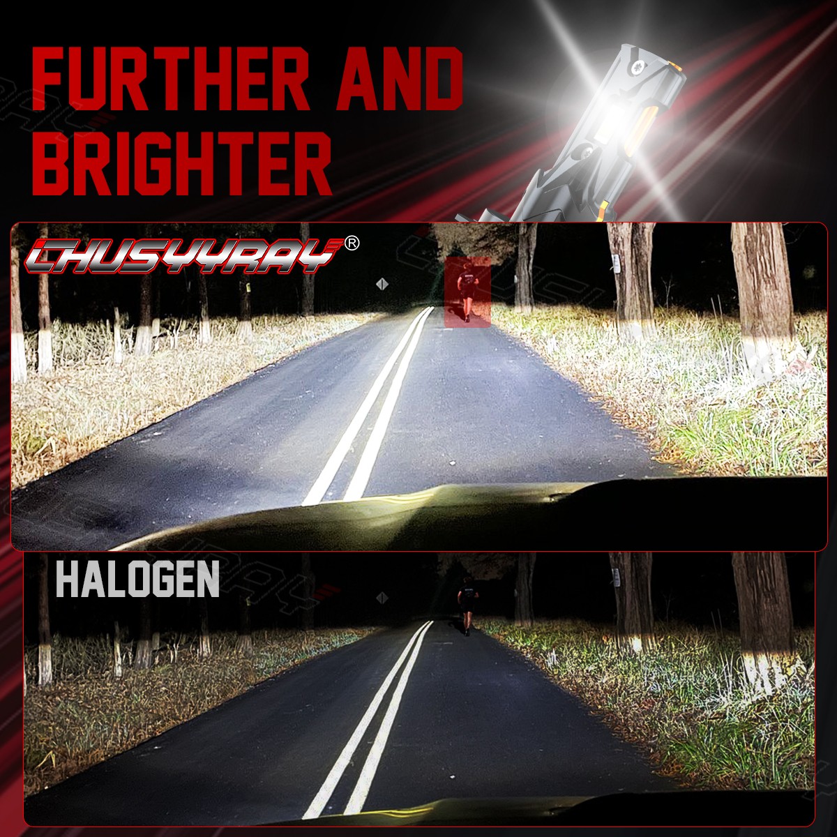 4x H7 H11 LED Headlight Bulbs White For Suzuki Hayabusa GSX1300R 2008-2017 2019