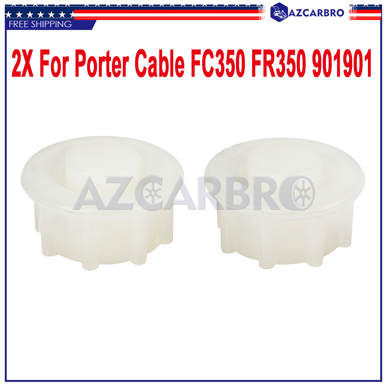 Replacement Bumper Nailer Piston Stop 2pcs Fits Porter Cable FC350 FR350 901901