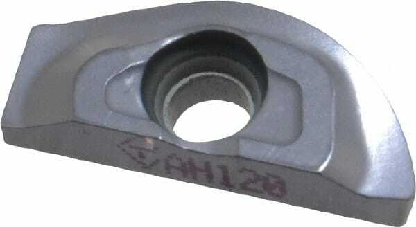 Tungaloy ZPET075 MJ Grade AH120 Carbide Milling Insert TiAlN Finish, 0.177" T...