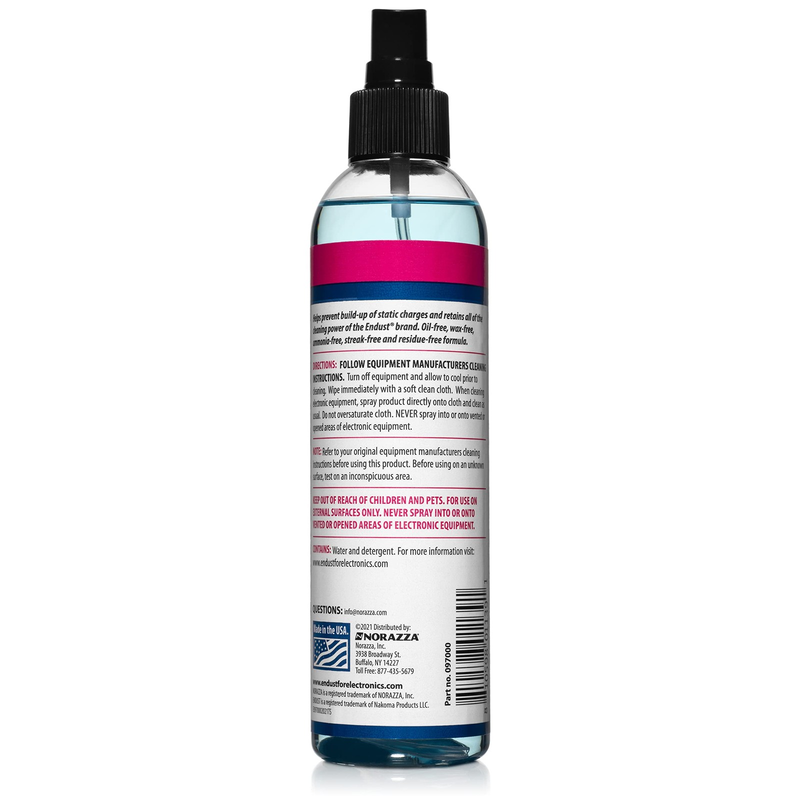 Endust for Electronics; Anti-Static, Screen & Multi-Surface Cleaner Pump Spra...