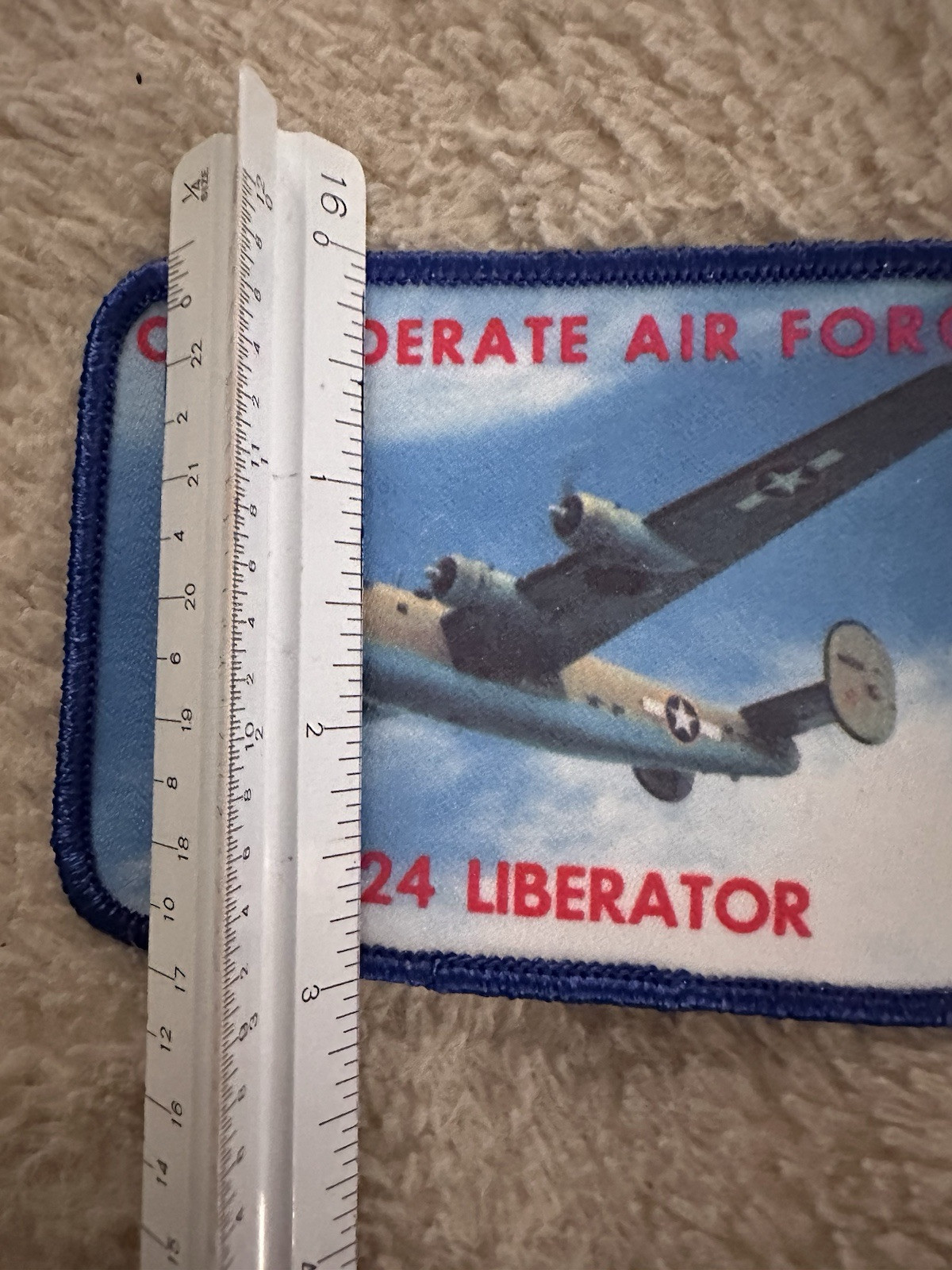 RARE Vintage Confederate Air Force B-24 Liberator Patch