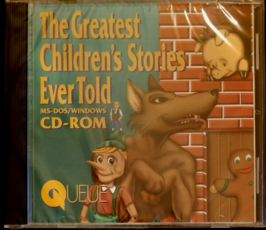 The Greatest Children's Stories Ever Told (CD-ROM Queue) New and Sealed