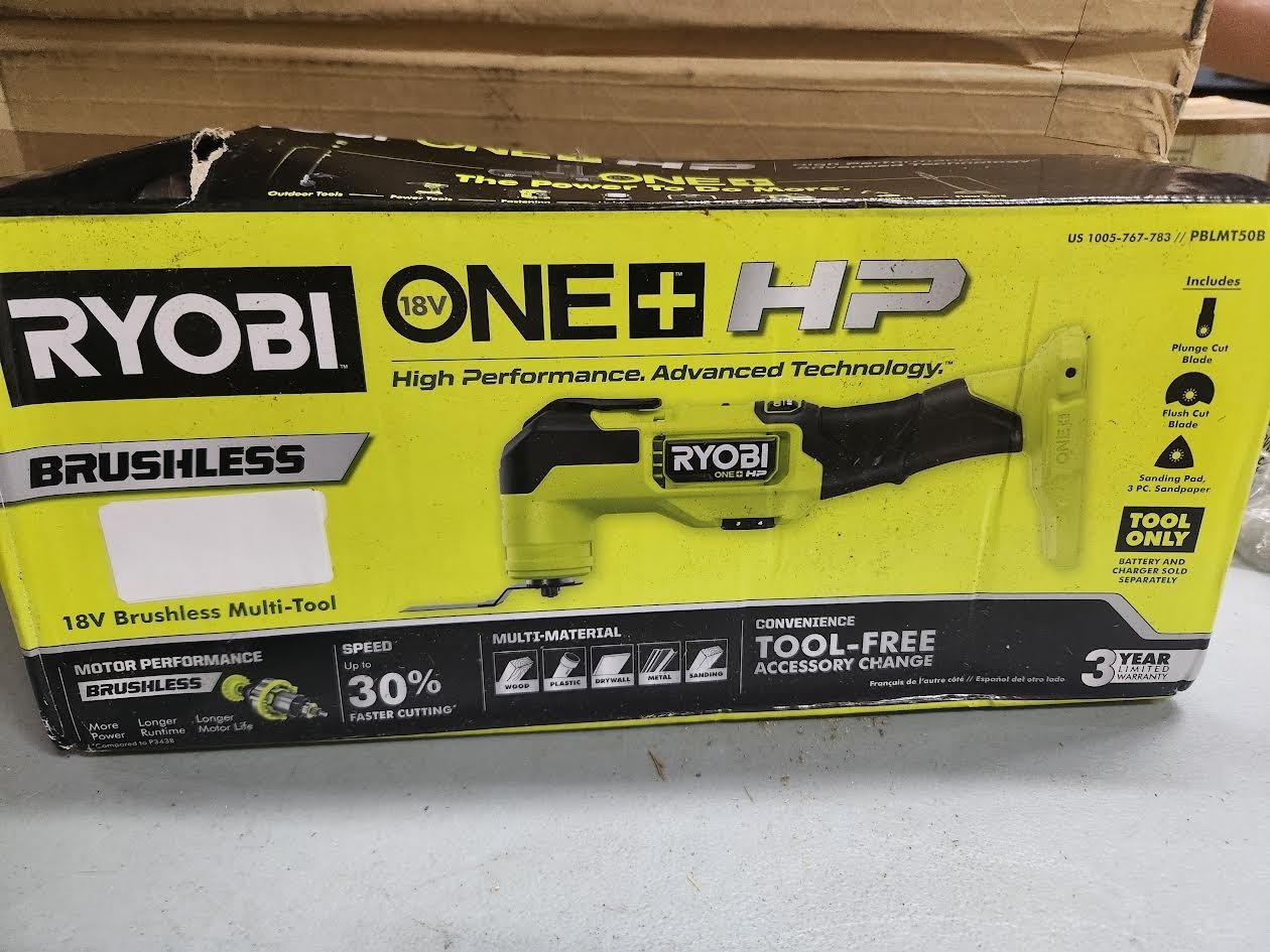 RYOBI 18V Brushless Multi-Tool PBLMT51B