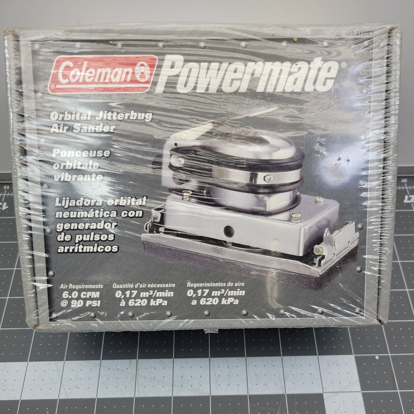 Coleman Powermate Orbital Jitterbug Air Sander - 024-0132CT, Sheet Sanding Tool