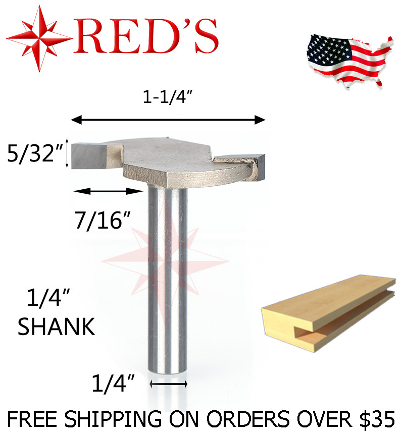 Tideway Carbide PRO LC16020254Z2 5/32" THK CNC Slotting 1/4" shank router bit