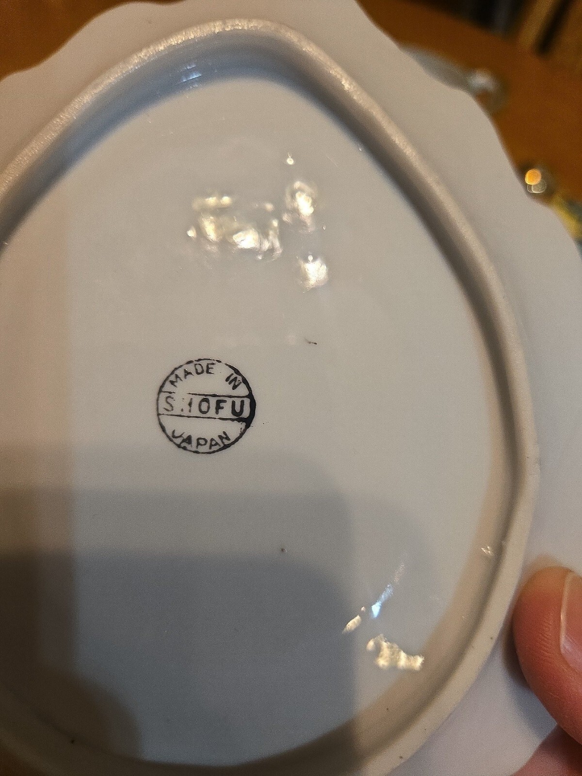 Shofu acorn serving dish japan