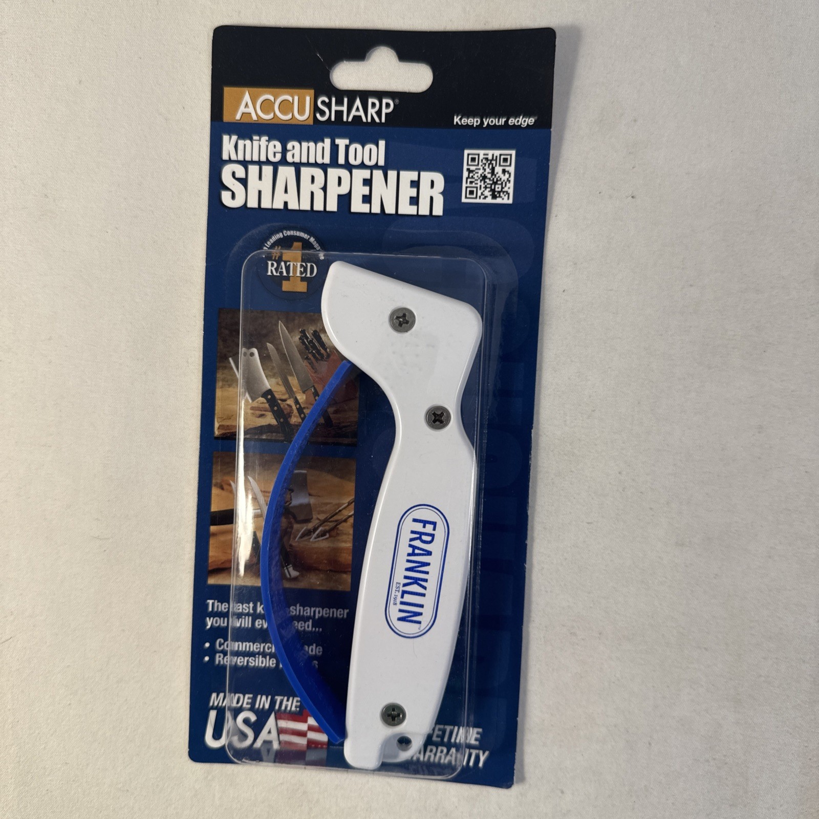 AccuSharp Knife and Tool Sharpener  Made in the USA