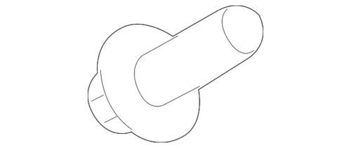 OEM NEW Ford Mount Bracket Bolt -W718444-S439
