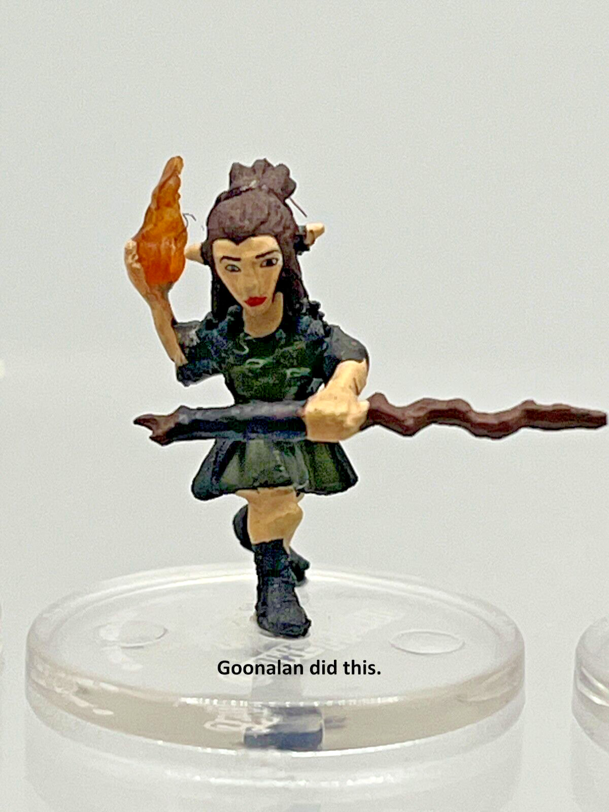 D&D Pathfinder Mini Monster Menagerie 3 11b Gnome Wizard UC