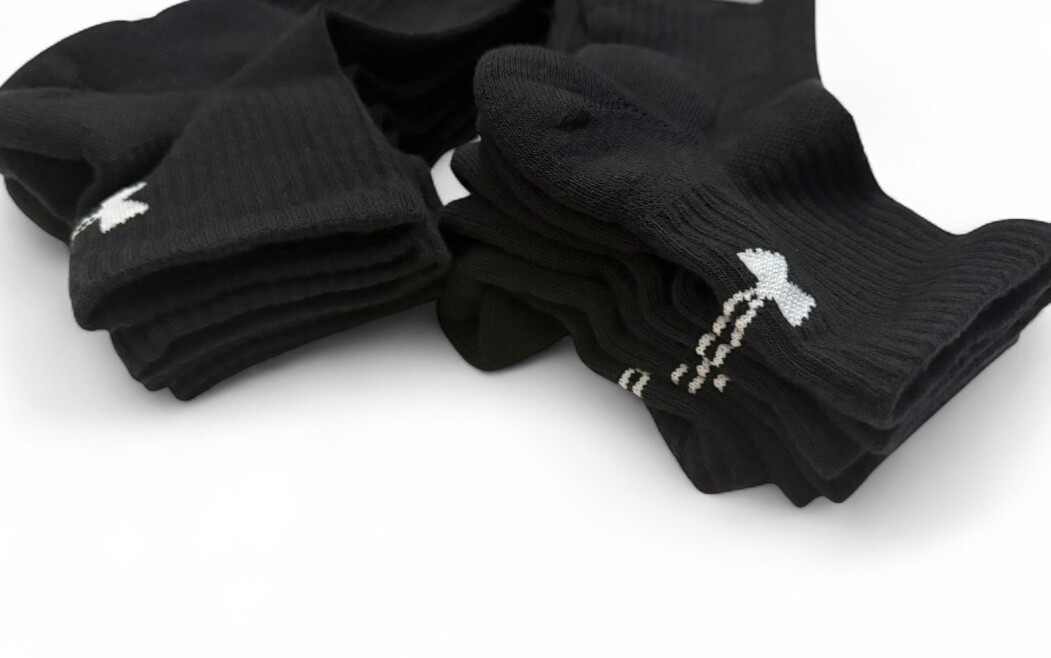 Under Armour Training Cotton Cushioned Quarter Ankle Socks 6-pack S M L XL NWT