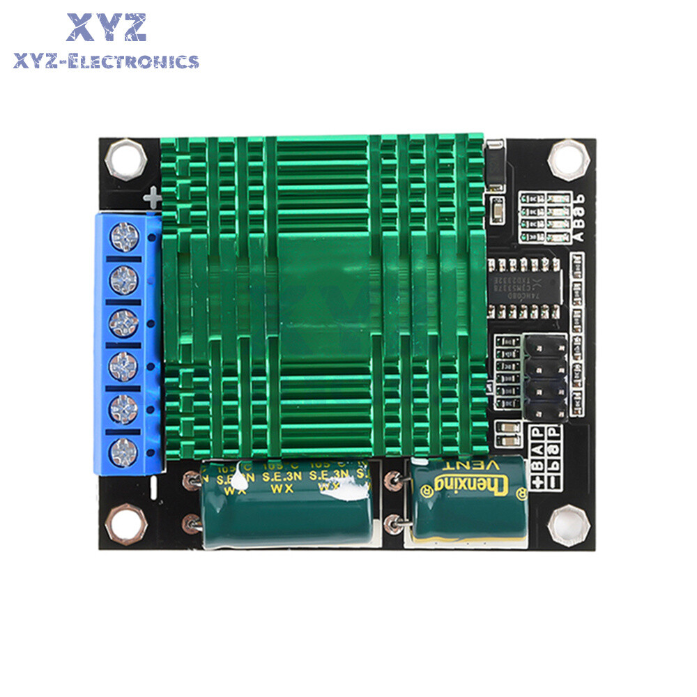 9V-30V 60A Dual PWM DC Motor Driver Module High Power H-Bridge Speed Controller