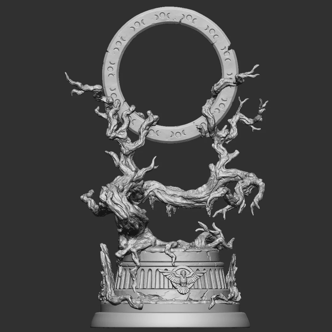The Rotting Shrine - Resin Tabletop Miniature