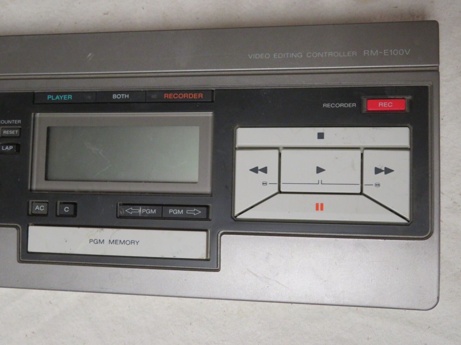 SONY VIDEO EDITING CONTROLLER RM-E100V