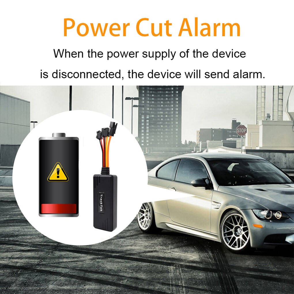 4x4G Car GPS Tracker Real-time Tracking Locator Device Remote Control Anti Theft
