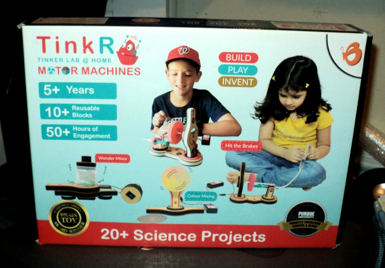 TINK R LAB Motor Machines: BRAND NEW: 20+ Science Projects: Age 5+: 50 Hours