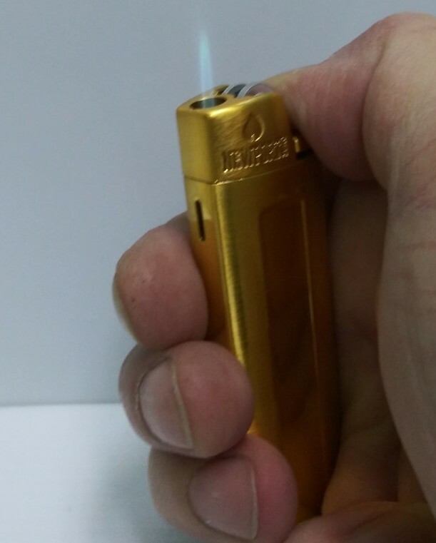 Newport Zero NZL117 Single Jet Flame Refillable Adjustable Windproof Lighter