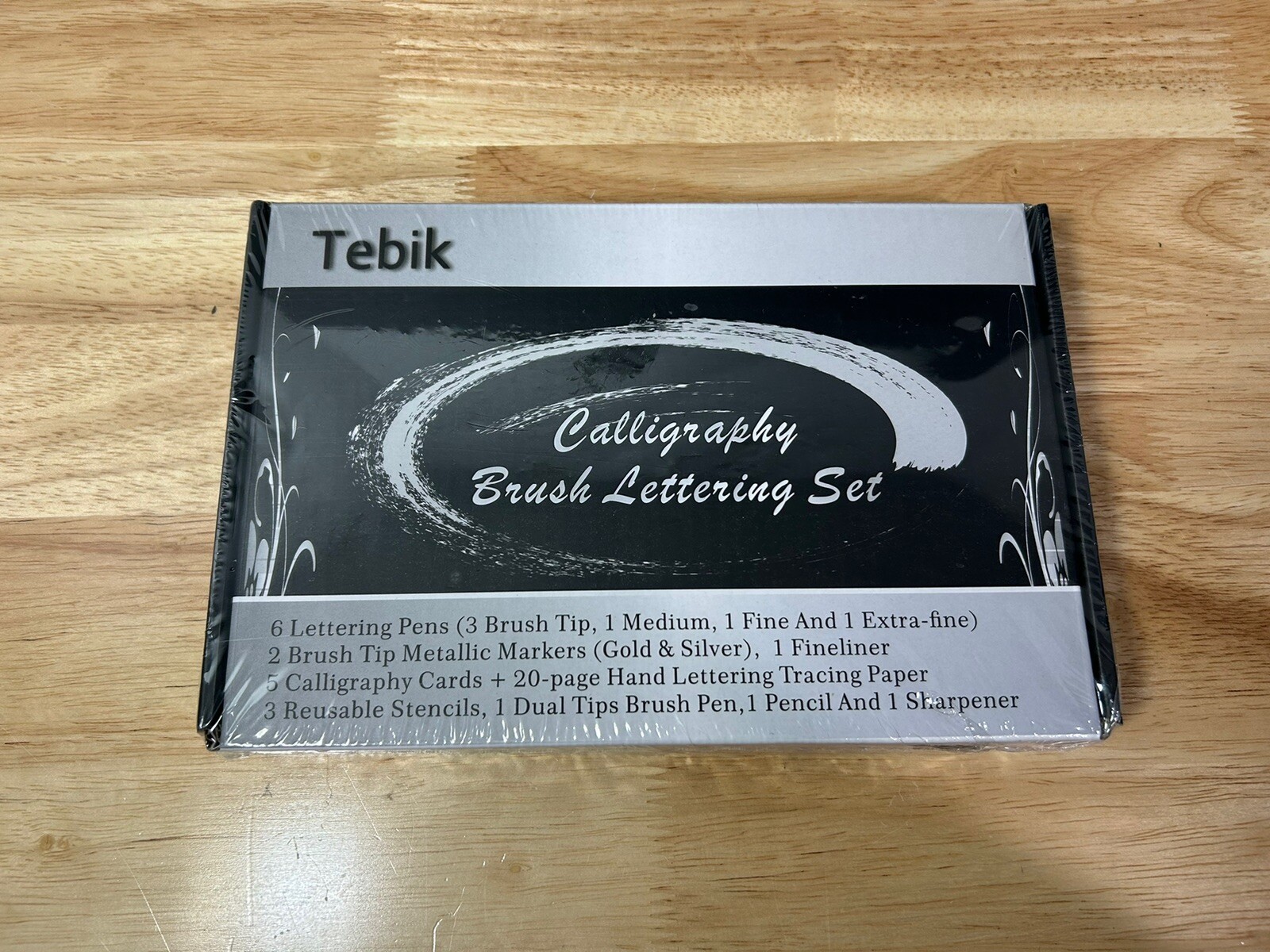 New Sealed Tebik Calligraphy Brush Lettering Set Pens Kit Calligraphy Markers