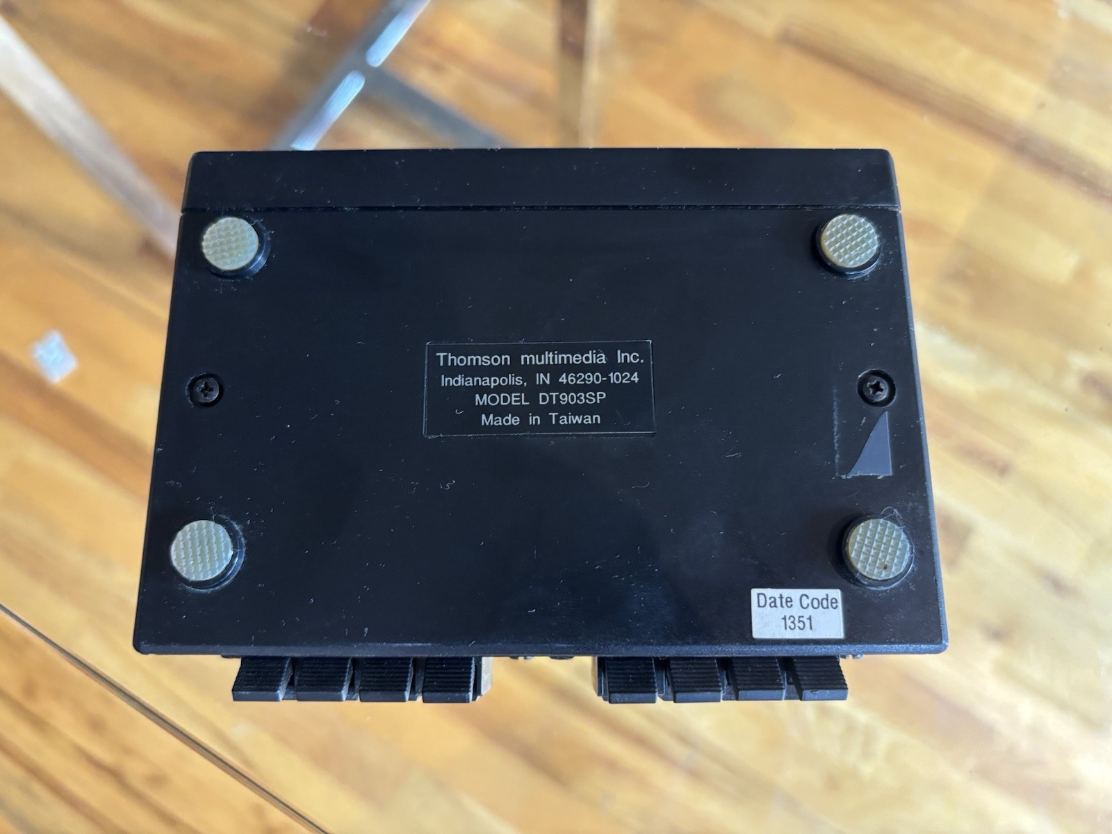 RCA 3 Input Stereo Audio Source Selector DT903SP