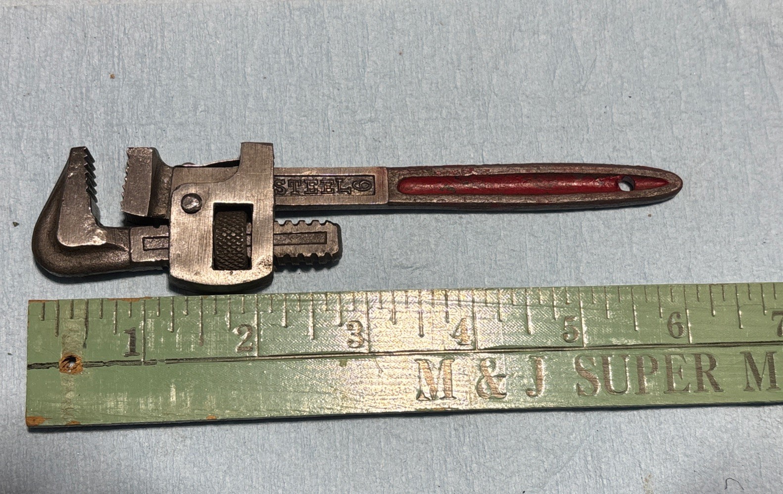 Vintage #6 Forged Steel Pipe Wrench Made in West Germany