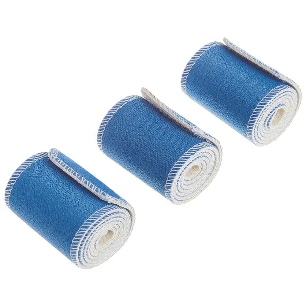 Vocro-latex Therapeutic Treatment Wrap, 4" W x 48" L, 3 W x Blue