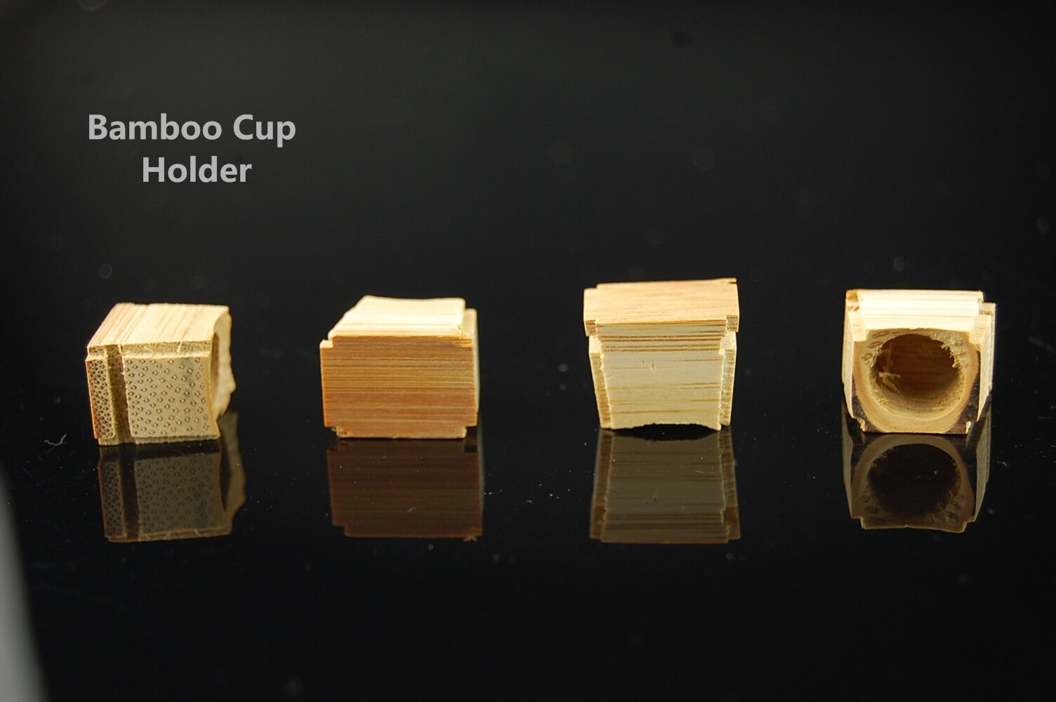 A Lot of 10 pcs Bamboo Bird Cage Cup Holders /Stands /Blocks /Mounts /Faseners