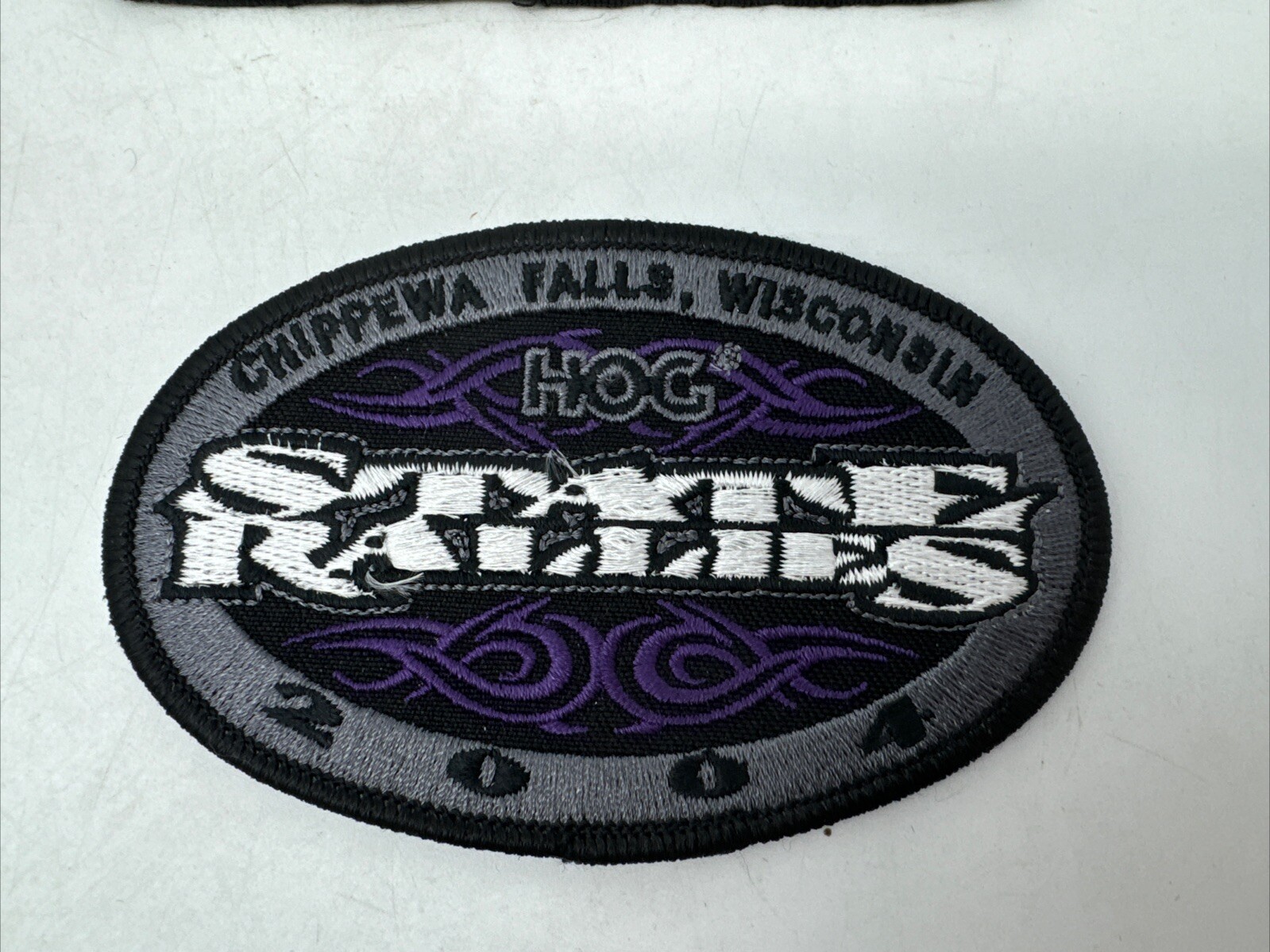 Harley Davidson Owners Lot of 7 Embroidered Patches Wisconsin Rallies HOG #P3