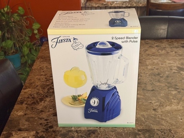 FIESTA® COBALT BLENDER - NIB - LICENSED ACCESSORY - LONG RETIRED