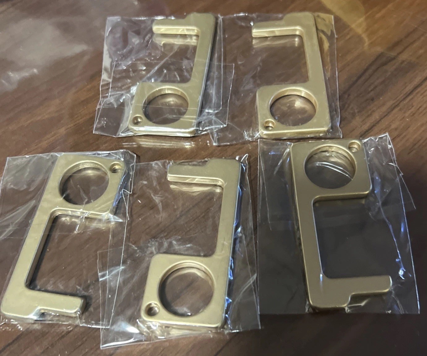 EDC Door Opener Handle Key Touchless Gold