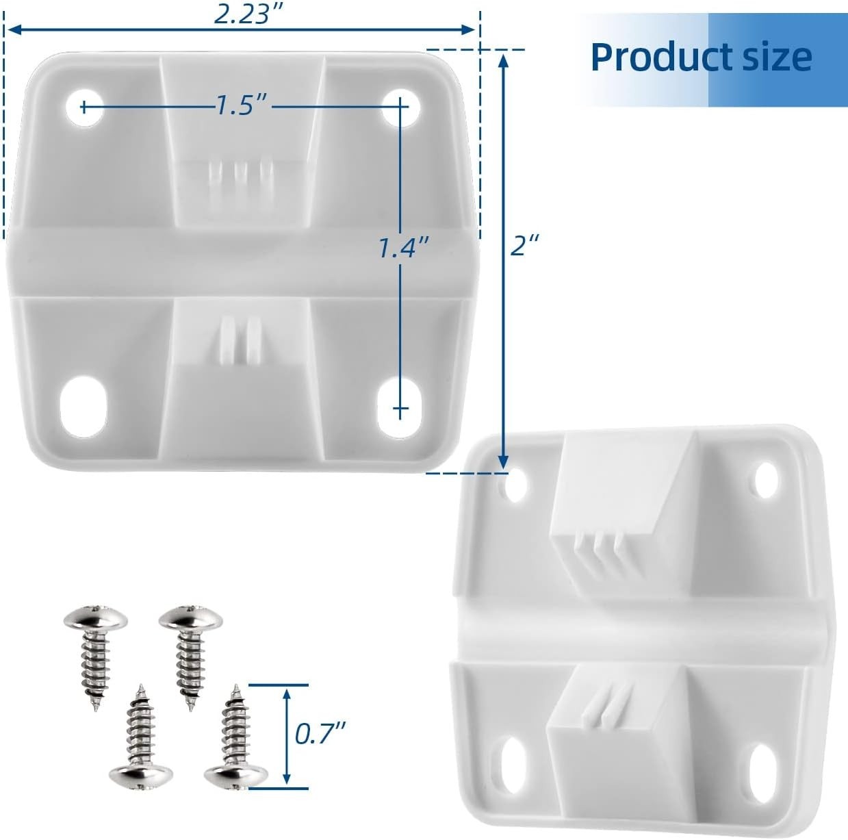 Cooler Plastic Hinges Replacement for Coleman - Replacement Hinges for Coleman