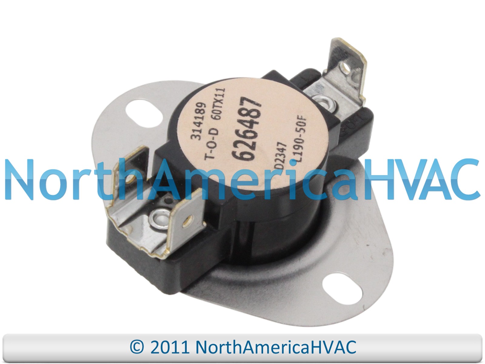 OEM Nordyne Intertherm Miller Furnace Disc Limit Switch Replaces 626459R 626459