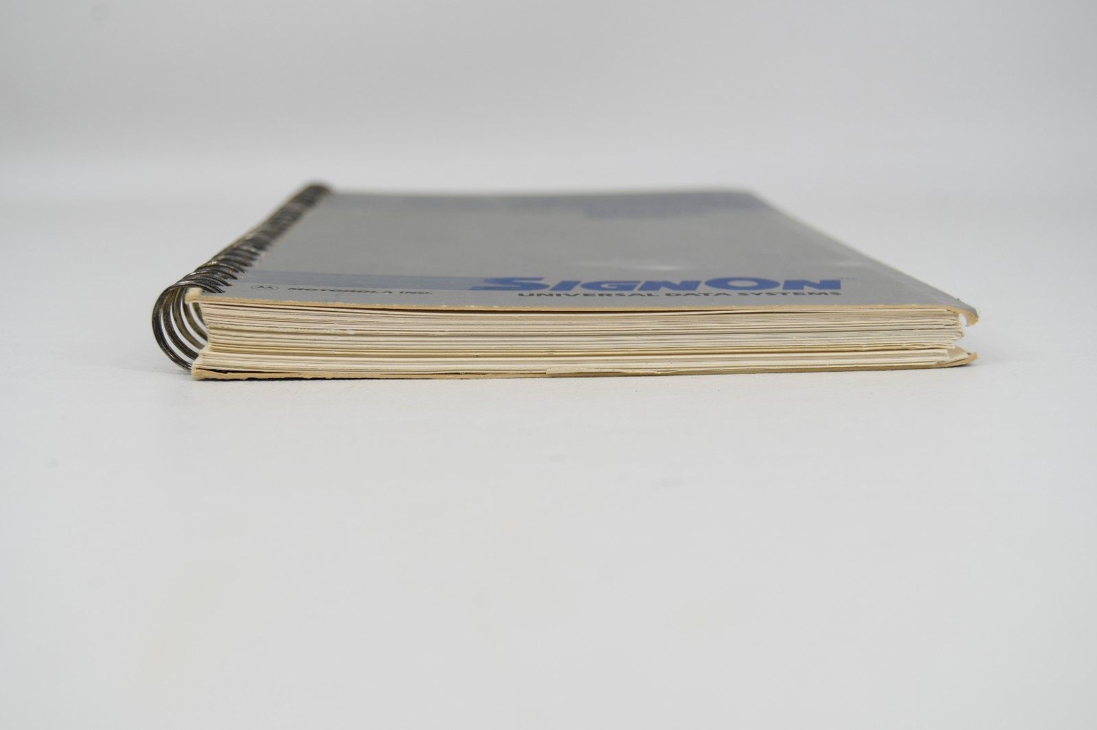 Vintage 1980s Universal Data Systems Motorola Fastalk SignOn Program Manual