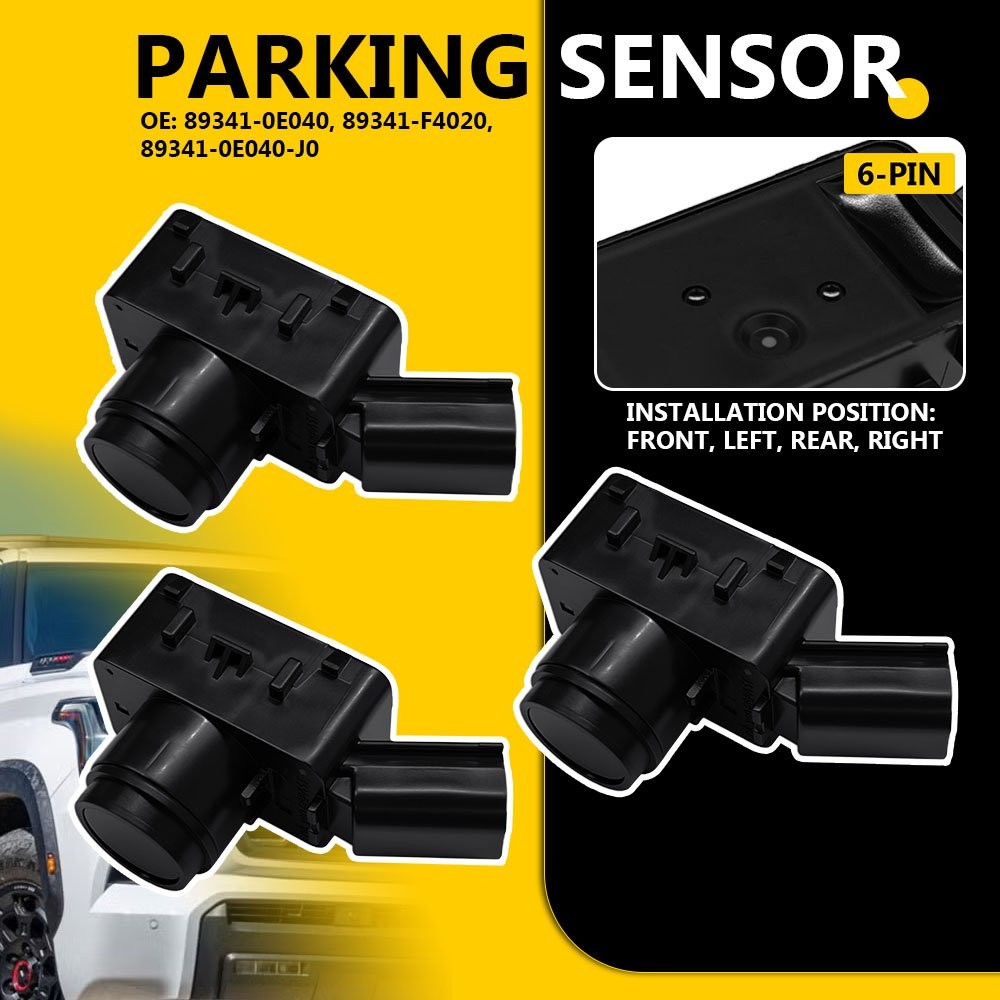 For 2025 Toyota Crown Signia 3x Rear Front Bumper Parking Sensor 89341-0E040