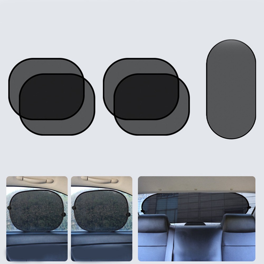 Windshield Sun Shade Car Window Covering with Suction Cup Installation