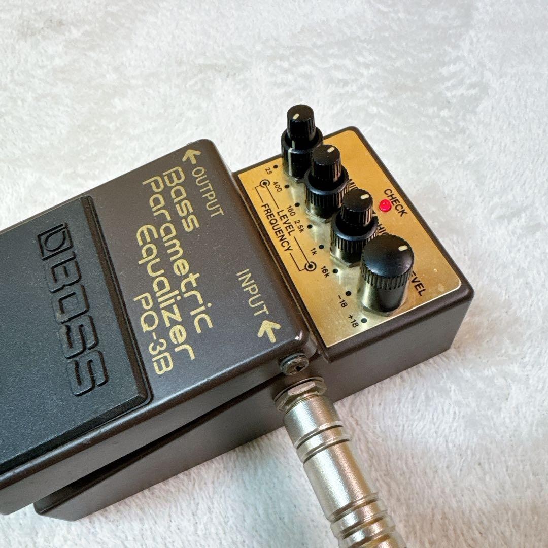 BOSS PQ-3B Bass Parametric EQ Pedal Used Guitar Effects Processor