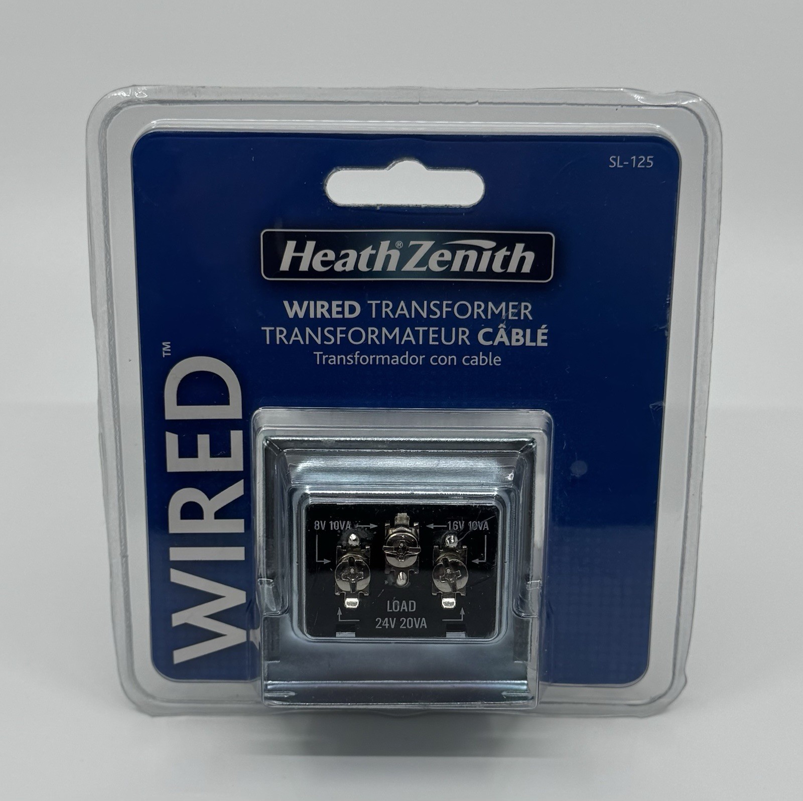 Heath Zenith SL-125-02 Wired Door Chime Transformer - NEW Sealed