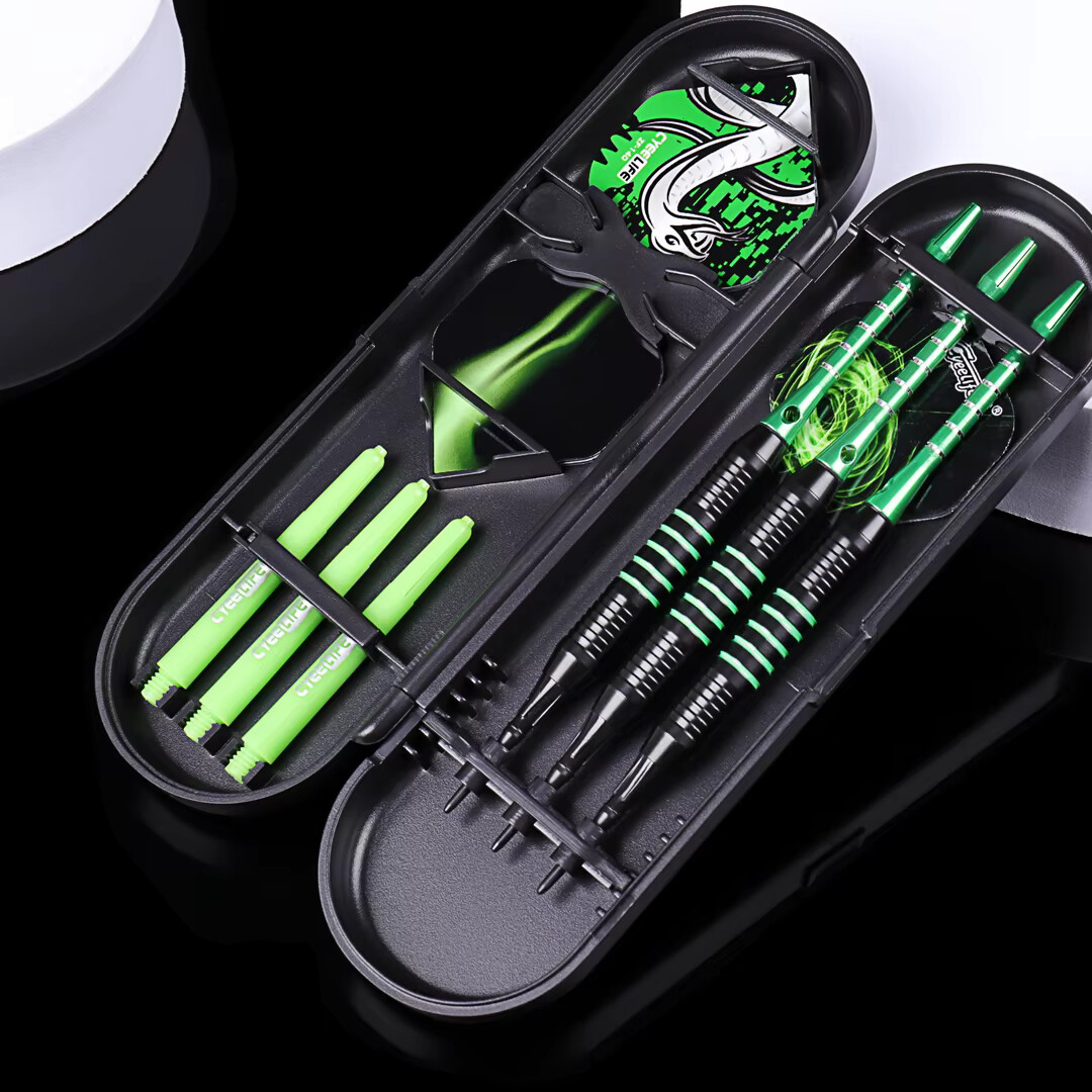 CyeeLife Darts Plastic Tip 18g Professional Soft Tip Darts with Storage Box