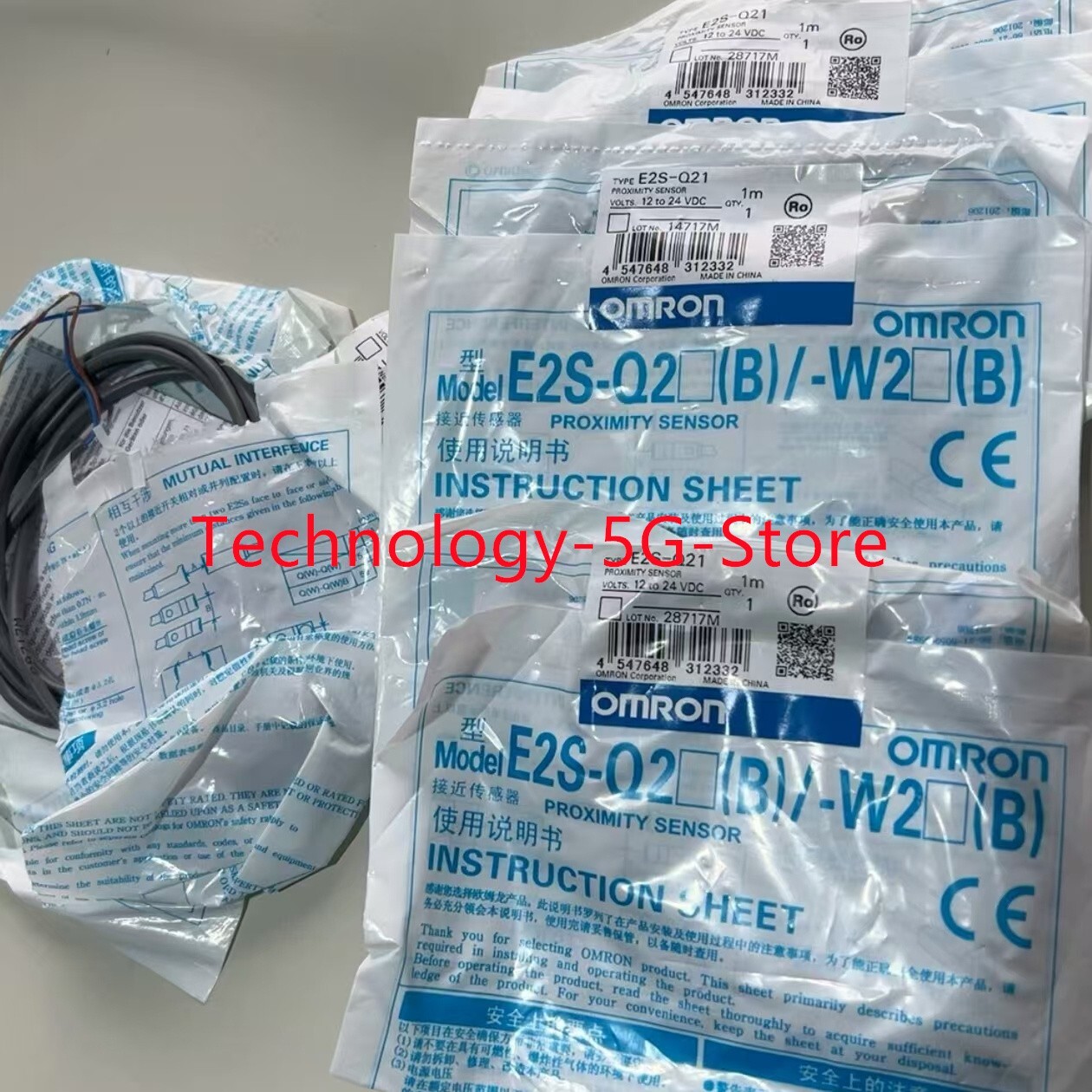 NEW Omron E2S-Q21 Proximity Sensor 2-Wire