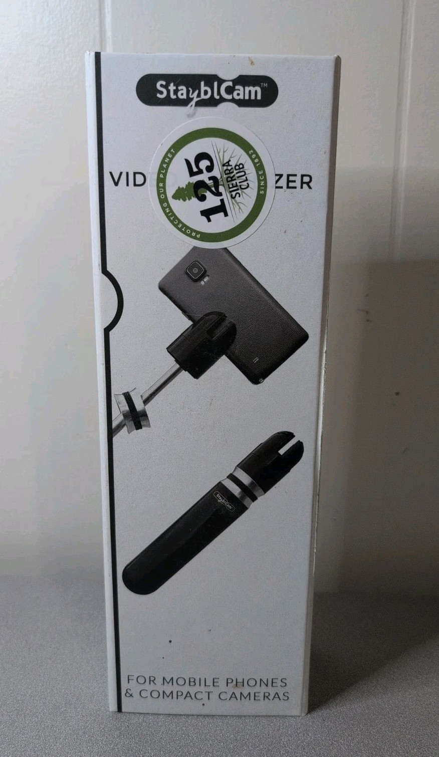 New Open Box StayblCam Video Stabilizer Gimble for Cell Phone & Compact Cameras