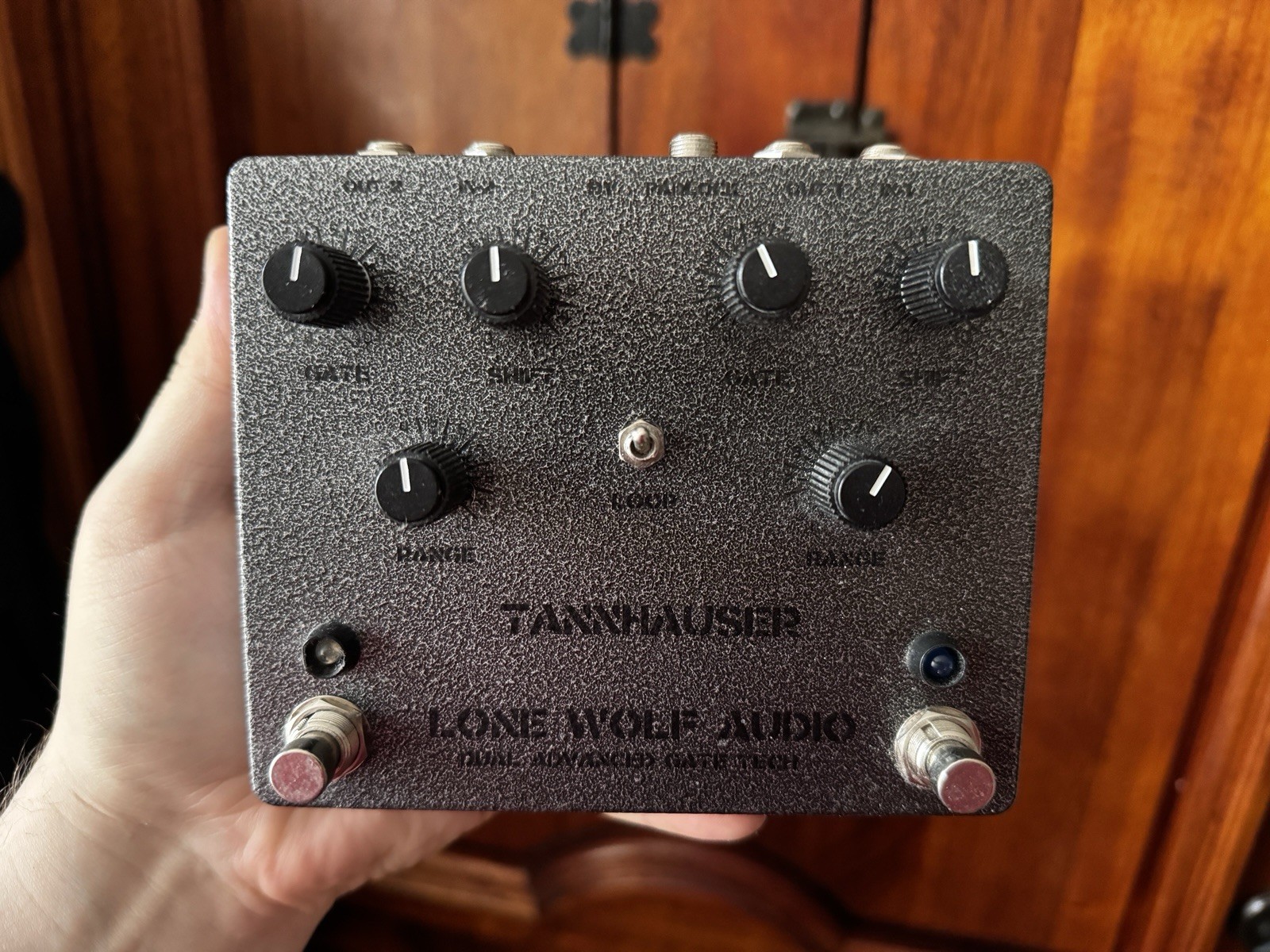 Lone Wolf Audio Tannhauser Dual Dynamic Noise Gate Guitar Pedal