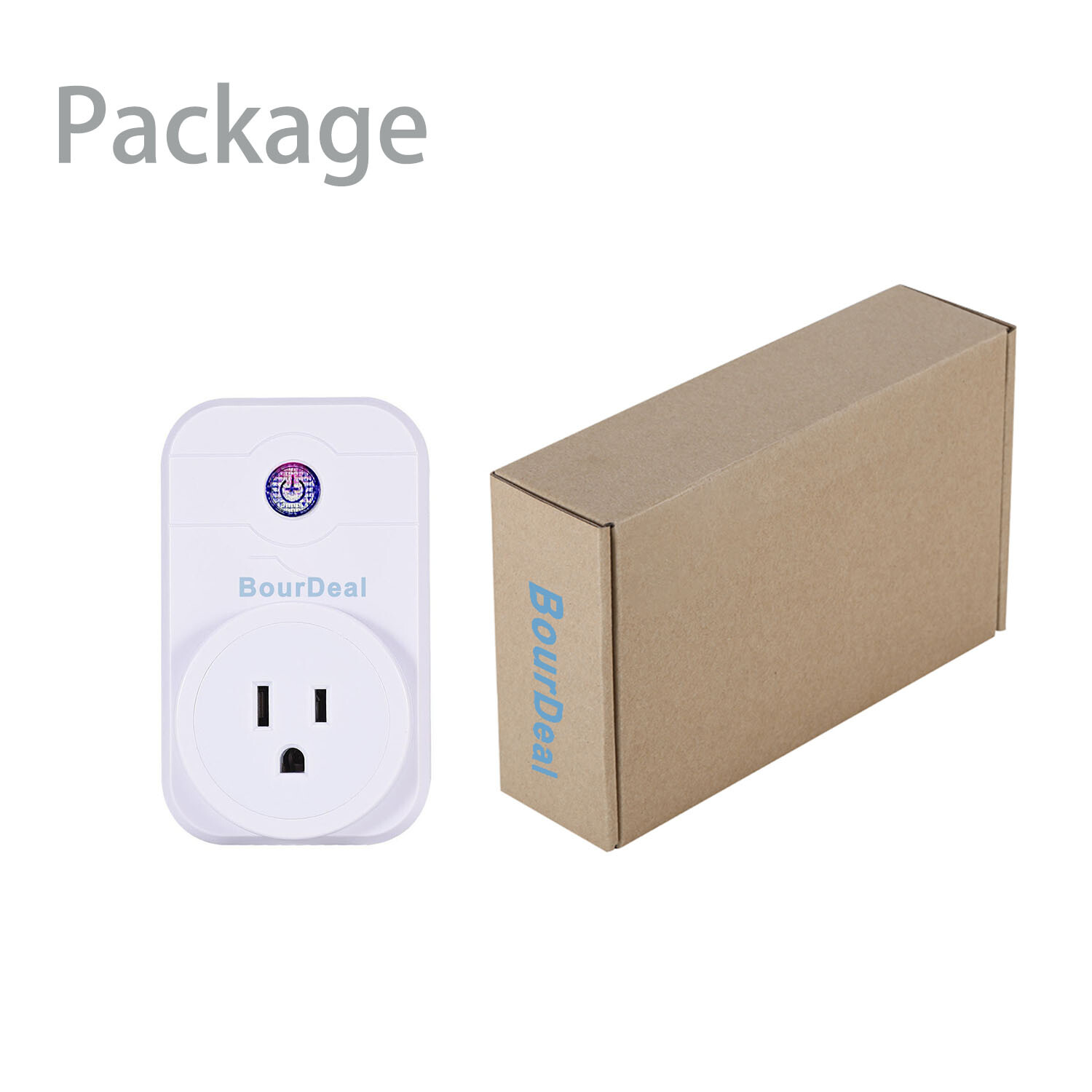 BourDeal Cellphone Remote Control Switch Elecric Wireless Smart Socket