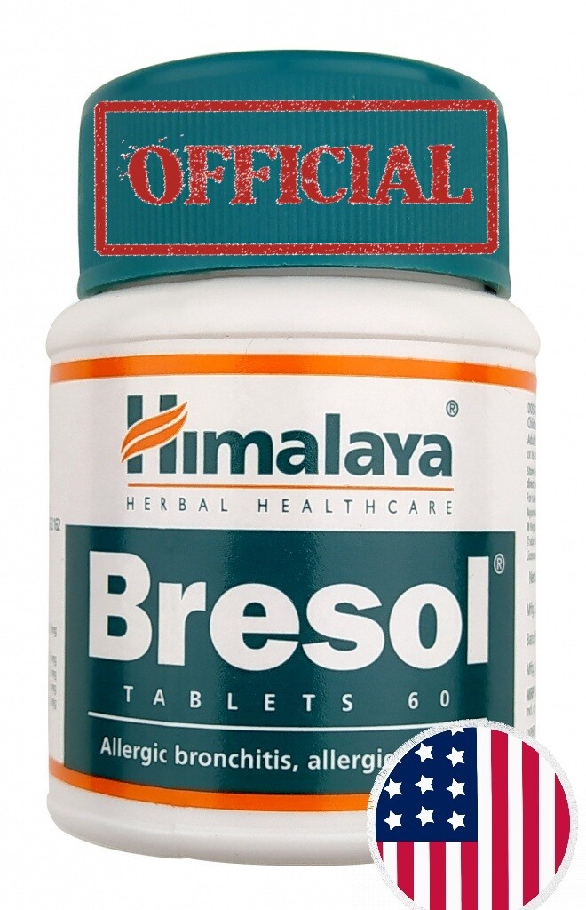 Bresol Himalaya Official USA Vegetarian Botanical 100% Herbs Pure New Exp.2029