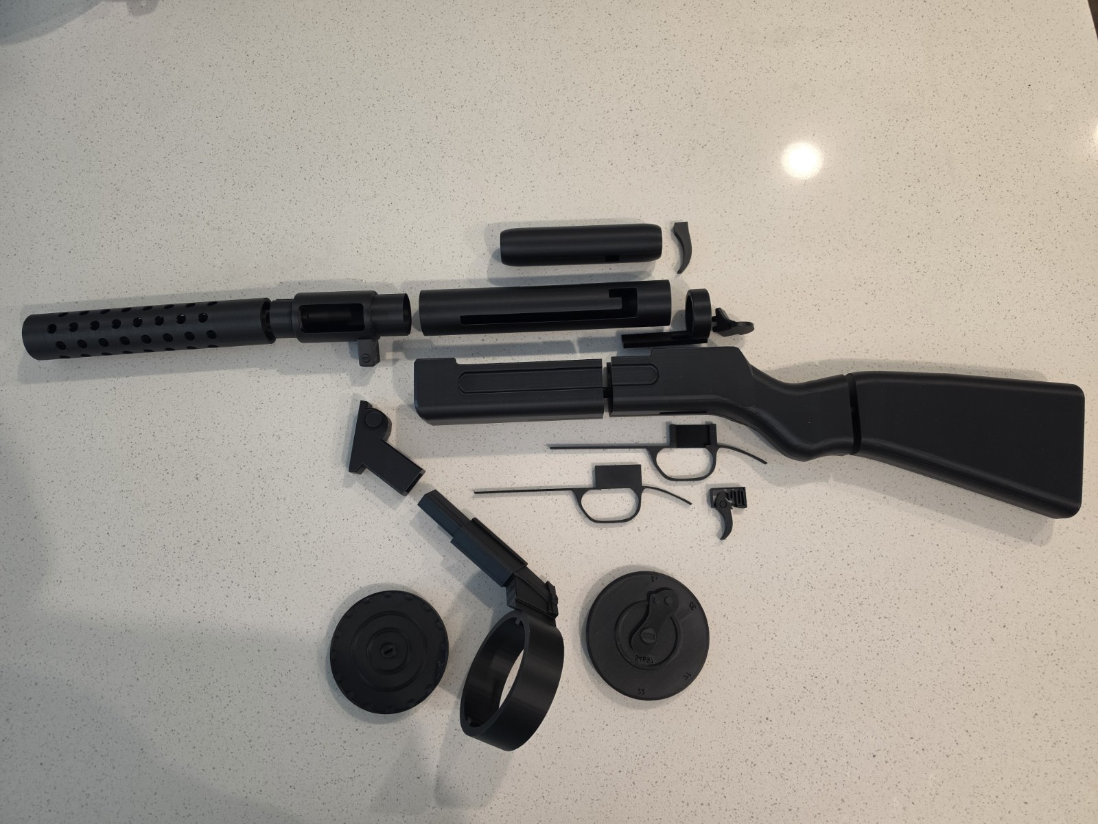 DIY (Do It Yourself) MP18 replica/Prop | 3d Printed Parts only | Non-functional