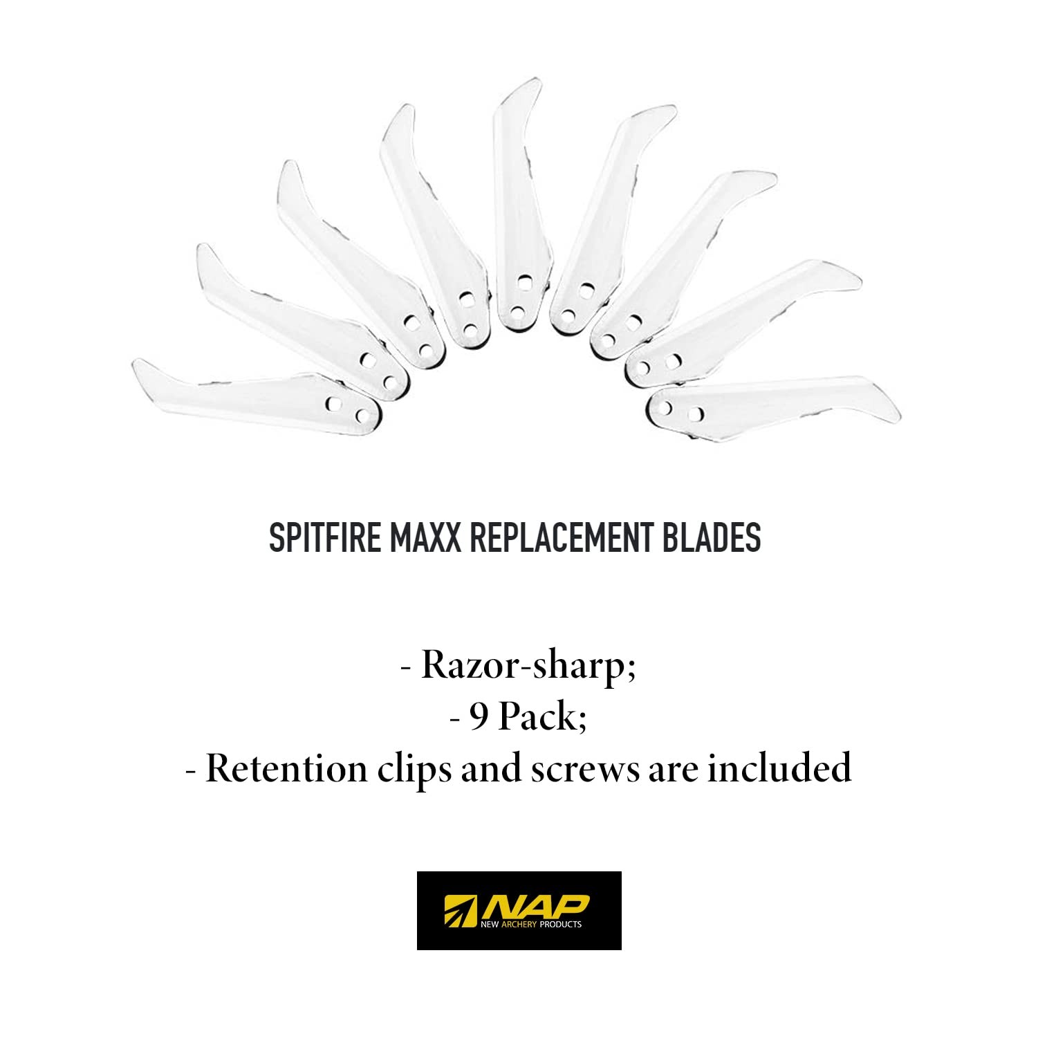 New Archery Products Spitfire Maxx 100/125 Grain One Size, Multi