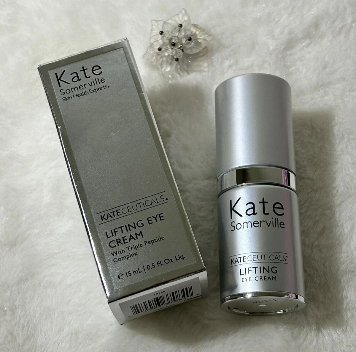 Kate Somerville KATECEUTICALS Lifting Eye Cream w/Triple Peptide 0.5 oz/15mL New