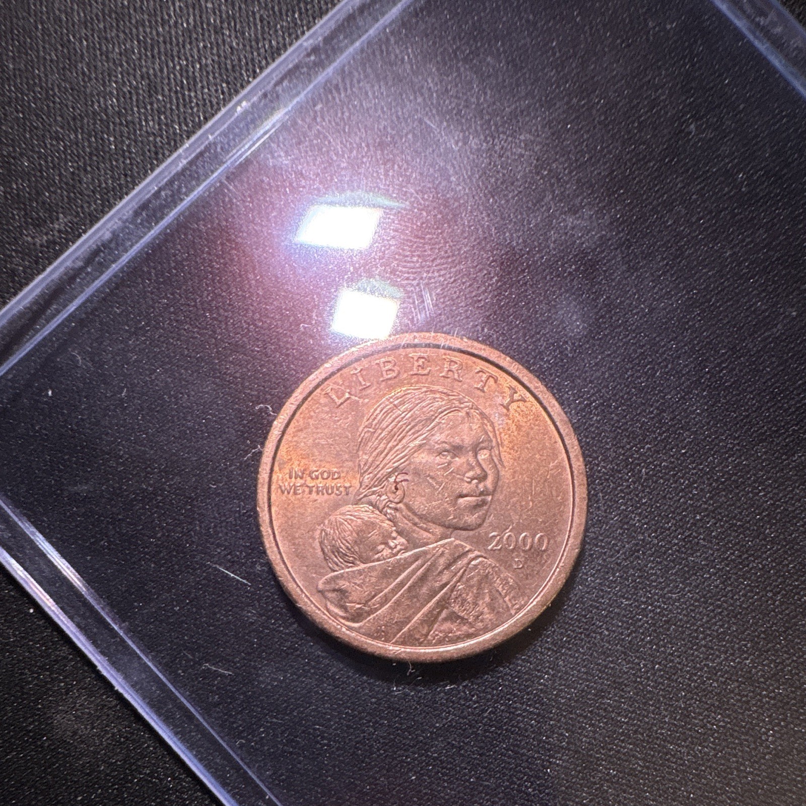 2000-P Sacagawea Native American $1 Dollar Coin Philadelphia Business Strike
