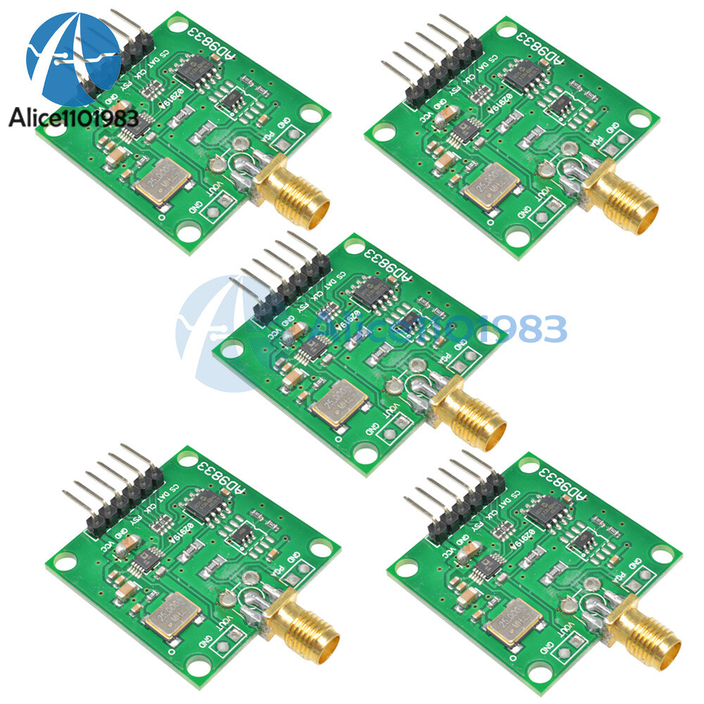 1-5PCS AD9833 DDS Signal Generator Module 0-12.5MHz Square Triangle Sine Wave
