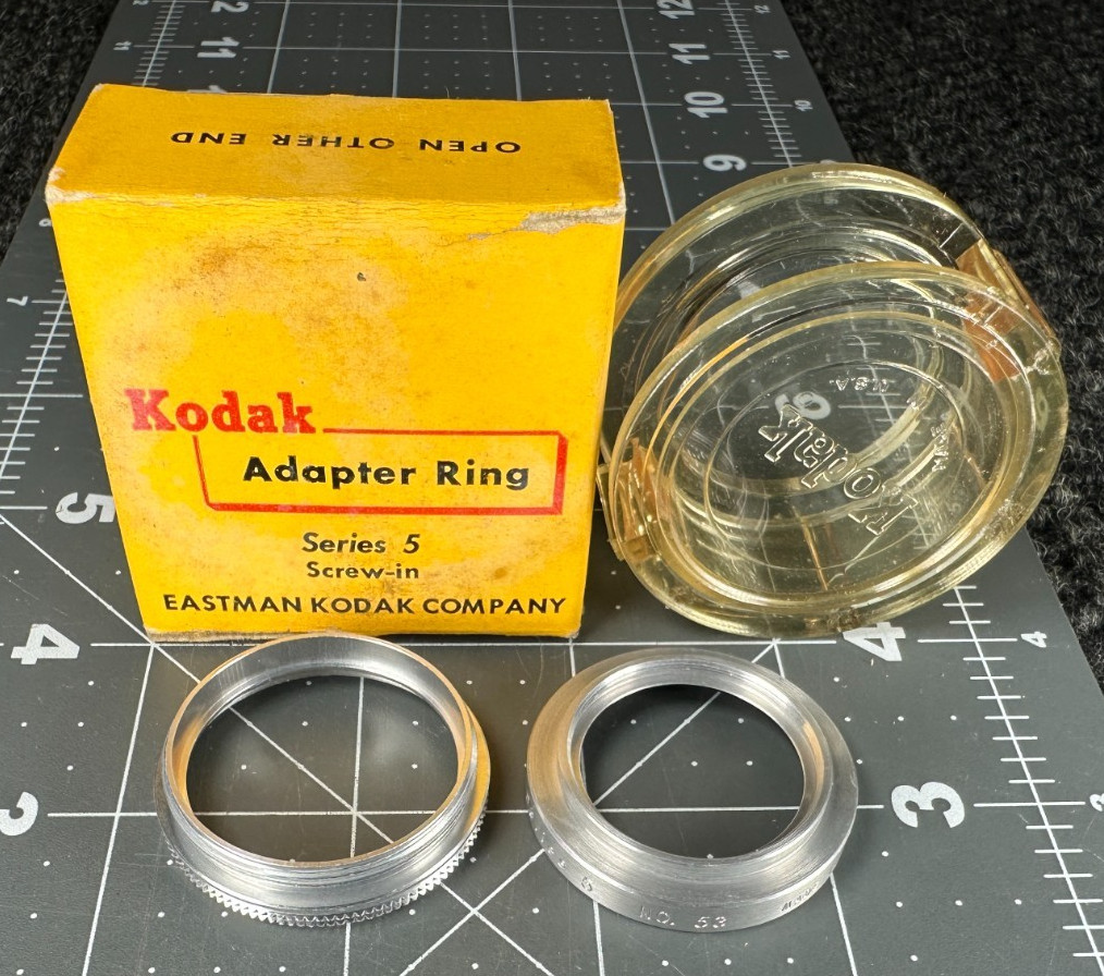 ☆ NOS - KODAK Series 5 Screw-In ADAPTER RING No. 53 - 30mm ☆P204