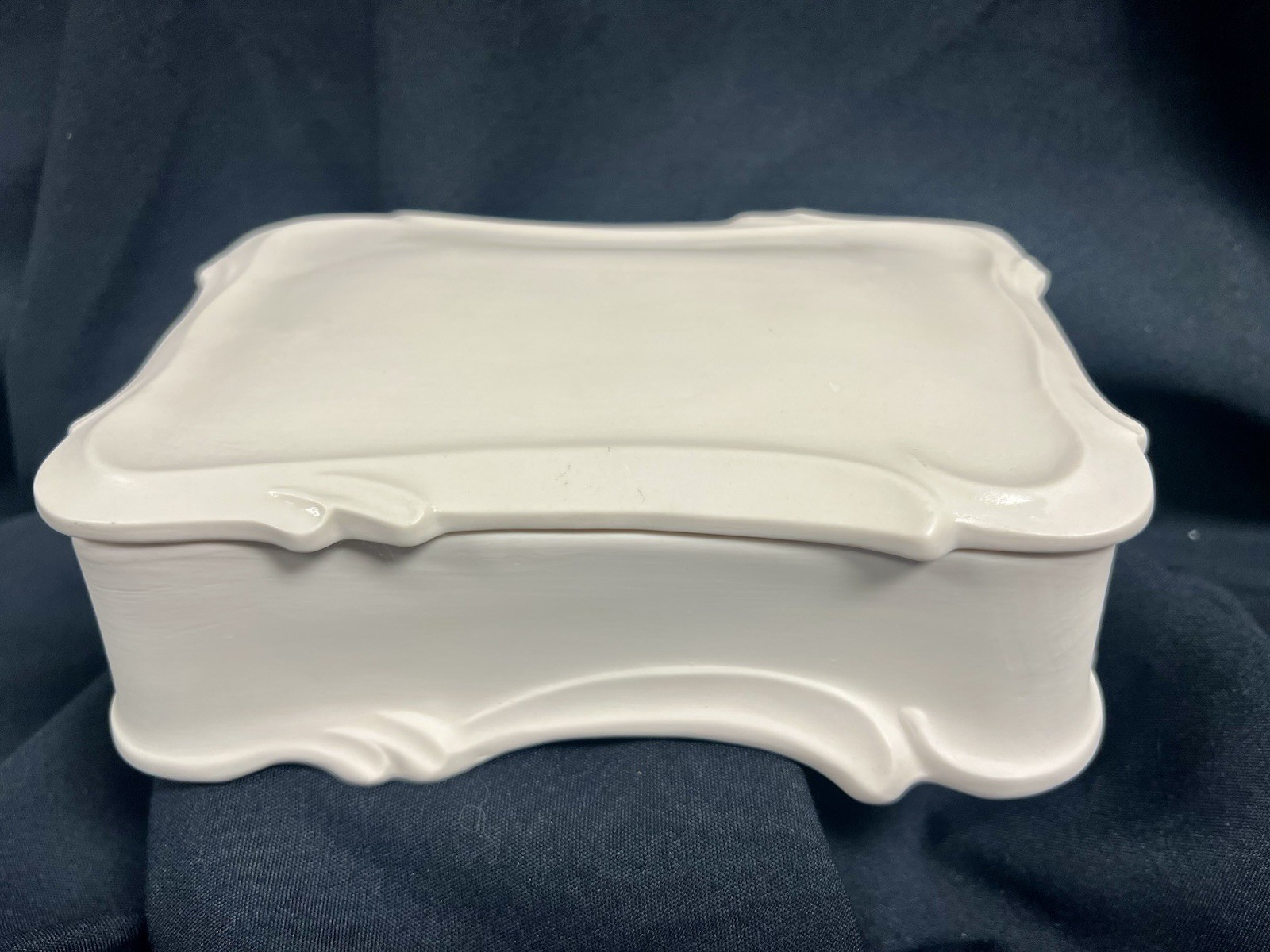 Decorative Tole Paintable Trinket Box